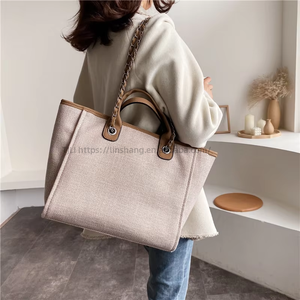 Women's Fashion Bucket Bag Large Capacity <b>Handbag</b> With Single <b>Chain</b> Shoulder Crossbody Tote Bag Wholesale for Ladies Tanjing - Product Image 3