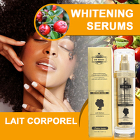 5D Gluta 24K Acide Kojique Super Éclaircissant Ecat Ensemble Soin Visage et Corps Correcteur de Taches Pigmentaires Crème Corps Lait du Corps Essence Savon Diamant