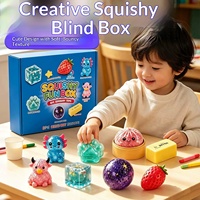 Boîte cadeau en peluche Maltose, jouet anti-stress souple à rebond lent en forme de glaçon, boîte mystère Hachimi pour enfants de 5 à 7 ans
