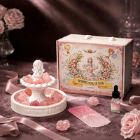 Coffret Cadeau d'Aromathérapie Anji Newell Dreamy Wishing Pool, Diffuseur en Plâtre de Gypse, Arôme Longue Durée, Boîte Cadeau pour Offrir