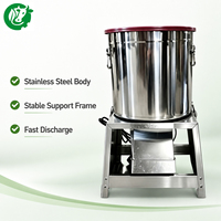 Vente en gros usine, support OEM, Appareil manuel 220V en fer et acier inoxydable pour la préparation de frites, pour l'alimentation des volailles, du bétail, des noix et des fruits
