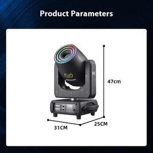 RGB フルカラー レーザー ムービングヘッドライトバー LED ステージ照明 ウェディング KTV アルミ絞り アニメーション回転エフェクト <span class=keywords><strong>DMX512</strong></span> - Product Image 3