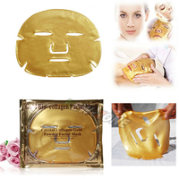OEM/ODM soins de la peau de luxe 24K cristal or brillant vitamine C et collagène masque facial hydratant