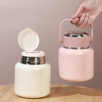 Haushalt und Küche 500ml 900ml 1100ml 316 Edelstahl Isolierte Lebensmittelaufbewahrungsdose mit Griff Studenten Bento Lunchbox