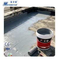 Revêtement imperméable apparent pour la réparation de toitures en béton, tuiles et métal, directement de l'usine