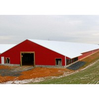 Chine Bonne qualité Structure en acier Chèvre Hangar Maison d'élevage de chèvres préfabriquée Conception à vendre