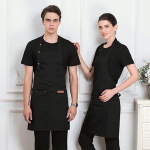 Adjustable <b>Kitchen</b> Cooking Food <b>Apron</b> Custom Logo Cotton Polyester Stripe Men Women for Party Dishwasher Garden Bib Chef - Product Image 4