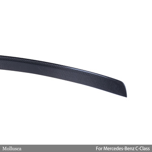 สปอยเลอร์หลังคาร์บอนไฟเบอร์ทรง AMG สำหรับรถยนต์ C-Class W204 4 ประตู ปี 2007-2014 - Product Image 5