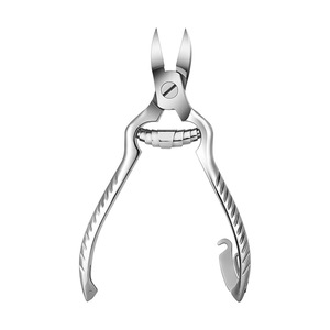 Stainless Steel <b>Nail</b> Clippers Bevel Shape For Thick <b>Nails</b> Durable Sharp Cuticle Trimmer Manicure <b>Tool</b> - Product Image 2