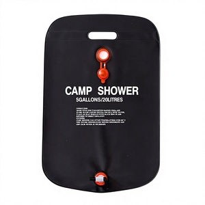 FOR Camp Shower 5 Gallon 20L Foldable Portable Outdoor Camping Water Bag With Hose And <b>Hook</b> - Product Image 1