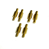 Connecteurs de broches en laiton plaqué or de haute précision Services d'usinage CNC personnalisés pour cartes PCB personnalisées mâles femelles mécaniques