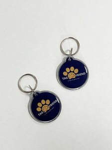 Porte-clés personnalisé 13.56 MHz NFC Porte-clés RFID Mini Porte-clés époxy étanche - Product Image 6