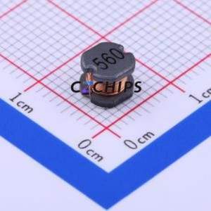 Inducteur de puissance SMTDR54-560M SMD, 5,8x5,2 mm (inductance : 56uH) (précision : 20%) courant nominal : 680 mA - Product Image 1
