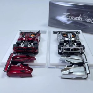 Modèle de voiture miniature en métal moulé sous pression Pagani <span class=keywords><strong>Zonda</strong></span> 760 Hardtop, version ouverte, HKM1:64 - Product Image 3