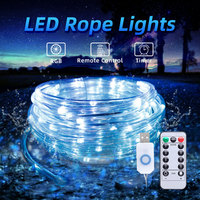 Guirlande Lumineuse Intérieur Led Corde Tube Chambre Changement de Couleur Extérieur Guirlande Lumineuse Néon Usb Fée Chambre Corde Lumières Intérieur