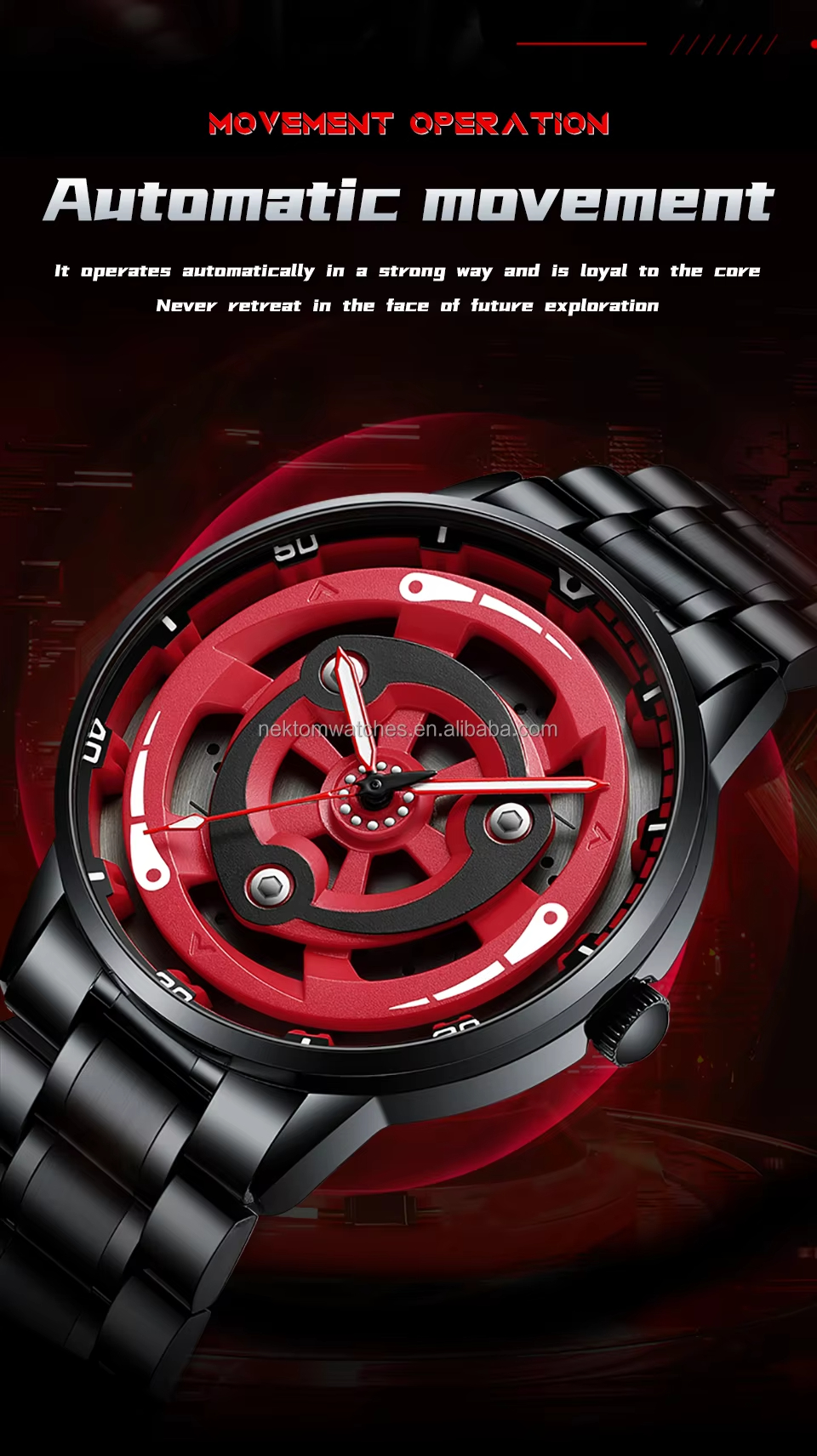 uchiha sharingan spinning watch itachi