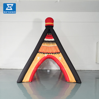 Tente de cirque gonflable personnalisée Tente de dessin animé gonflable pour la décoration d'événements commerciaux d'enfants