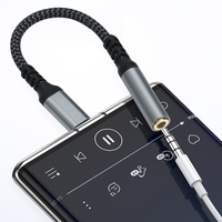 Adaptador de Audio DAC de Tipo-C a 3.5mm, Decodificación Digital, Conversor de Auriculares Tipo C para Teléfono Inteligente