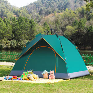 <span class=keywords><strong>Tente</strong></span> pop-<span class=keywords><strong>up</strong></span> imperméable pour camping et plage, <span class=keywords><strong>tente</strong></span> légère et automatique instantanée pour 3 à 4 personnes, imperméable et coupe-vent, pour les voyages à la plage - Product Image 2