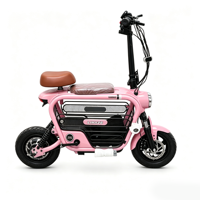 Trottinette Électrique Légère et Adaptée aux Animaux avec Panier Intégré pour Animaux, Vitesse Maximale 30-50 km/h, Autonomie 31-60 km, Vélo Électrique Urbain pour