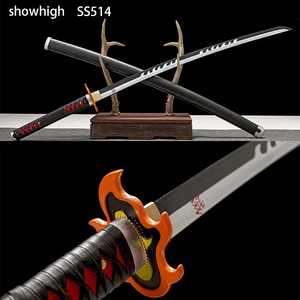 Espada Katana <span class=keywords><strong>Tanjiro</strong></span> Hecha a Mano, Funcional, para Cosplay, Colección SS514 - Product Image 2