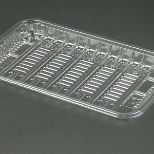 กล่องพลาสติกใส่อาหารแบบใช้แล้วทิ้ง 4 ช่อง ทำจากพลาสติก PET เกรดสำหรับอาหาร / กล่องใส่แซนวิช - Product Image 5