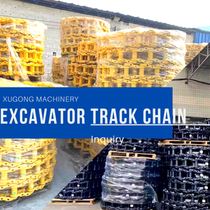 Детали ходовой части экскаватора, гусеничная цепь, направляющий гусеничный ролик, звездочка, верхний опорный ролик - Product Image 5