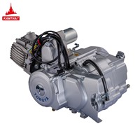 KAMTHAI Embrayage semi-automatique de refroidissement par air de la moto C100 100CC refroidi par air monocylindre 4 temps CDI assemblage de moteur d'allumage