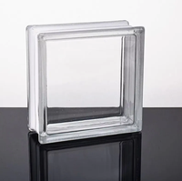 Blocs de verre creux transparents 190x190x80mm, résistants au feu, écologiques, pour la protection de l'intimité, cuisine, salle de bain, hôtel