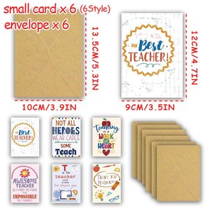 Set di <span class=keywords><strong>Biglietti</strong></span> di Ringraziamento Personalizzabili per il Ringraziamento, <span class=keywords><strong>Biglietti</strong></span> di Auguri Personalizzati per Insegnanti, Fornitori Educativi e Regali Scolastici - Product Image 5