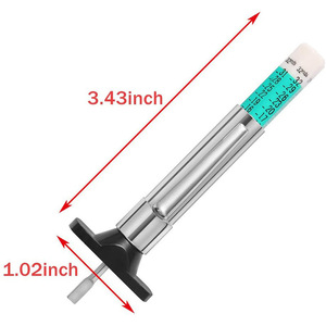 Tire <b>Tread</b> <b>Depth</b> <b>Gauge</b> 0-25mm Vernier Type Pencil Style Tire Wear Tester - Product Image 4