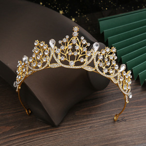 Couronne pour enfants strass bandeau modèle marche spectacle couronne fille anniversaire diadème couronne - Product Image 2