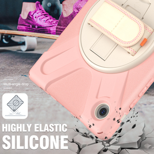 Funda Protectora de Silicona con Diseño de Armadura de Rotación de 360 Grados, Resistente a Impactos, con Correa para <span class=keywords><strong>Samsung</strong></span> Galaxy <span class=keywords><strong>Tab</strong></span> <span class=keywords><strong>A8</strong></span> 10.5 <span class=keywords><strong>2022</strong></span> - Product Image 2