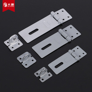 Pestillo de Puerta de Hierro de Tres Secciones Da Peng, Pintado en Gris, Estilo Tradicional, Fácil Instalación - Product Image 2
