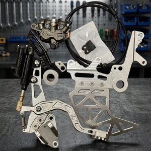 Kit de Freno Trasero de Aleación de Aluminio para Surron Ultra Bee Talaria X3 LBX, Motor sin Escobillas, Alto Rendimiento, Bicicleta Eléctrica, CNC Hidráulico - Product Image 2