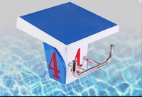 Hochwertiges Rutschfestes Sprungbrett und Schwimmbadausrüstung für Schwimmbadwettbewerbe