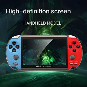 <strong>X7</strong> Portable <strong>Handheld</strong> Video <strong>Game</strong> <strong>Console</strong> 4.3 Inch HD Screen <strong>Game</strong> Player Built-in 1000+ Classic <strong>Games</strong> Gift for Kids - Product Image 2