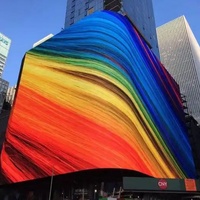 Vente en gros d'écran LED publicitaire imperméable P2.5 P3 P4 P5 P6 grand support pour affichage LED extérieur numérique