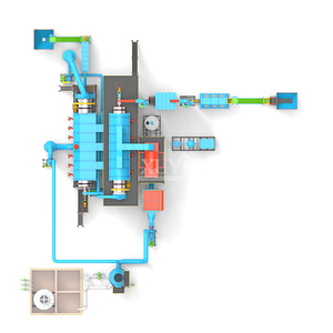 300 kg/giờ vỏ cọ Hazelnut vỏ gỗ than hoạt tính lò than máy làm - Product Image 6