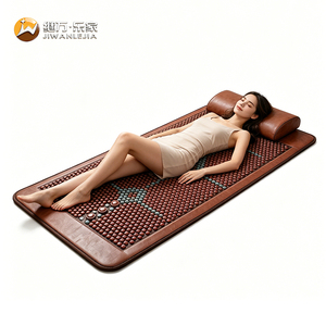 Matelas de massage thérapeutique Jiwan Lejia Tourmaline, tapis chauffant coréen Tourmanium avec certification CE - Product Image 4