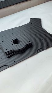 Plaque en fibre de carbone légère SHENYU, forme personnalisée, découpe CNC disponible pour l'automatisation - Product Image 3