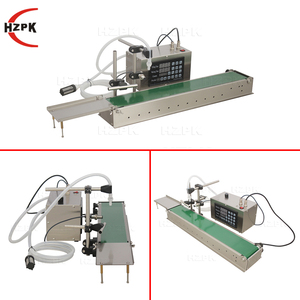 HZPK Automatic Liquid Filling Machine Cosmetic Bottles Single 10-100ml Filling Machine for <b>Small</b> Business - Product Image 2