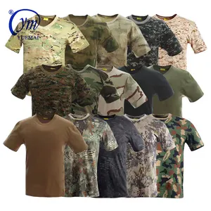 OEM Custom Summer Tactical Großhandel Print Shirt Mehrfarbiges Light Multi cam T-Shirt Sicherheit T-Shirt