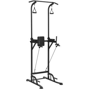 <strong>Dip</strong> Station Power Tower with Multi-Function Home Gym Fitness Equipment for Push &amp; for <strong>Pull</strong> <strong>Ups</strong> Made of Steel - Product Image 4