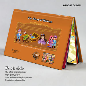 Libros de <span class=keywords><strong>Cuentos</strong></span> Educativos Personalizados <span class=keywords><strong>para</strong></span> Niños, Libros de Cartón con Diseño 3D, Libros de <span class=keywords><strong>Cuentos</strong></span> <span class=keywords><strong>para</strong></span> Dormir, Juguetes Impresos e Interesantes - Product Image 2
