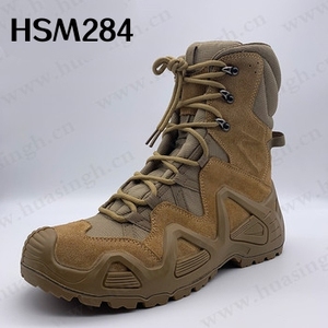 <span class=keywords><strong>WYX</strong></span>, vente chaude multicolore disponible chaussures de combat imperméables anti-résistant PU + équipement de semelle extérieure en caoutchouc bottes tactiques HSM284 - Product Image 1