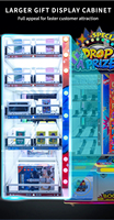 Machine d'arcade compacte à fort potentiel de profit pour enfants, avec monnayeur en plastique et acier inoxydable, mini-machine de jeu pour les entreprises
