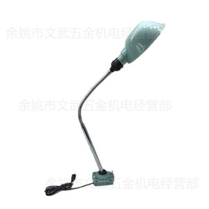 Lampe d'atelier flexible pour machine-outil, éclairage de travail, ampoule LED 12V 24V basse tension, fixation par vis, portable, avec couvercle en fer blanc - Product Image 2