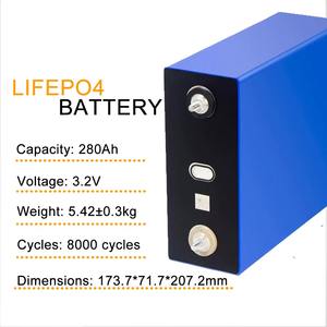 314Ah Lifepo4 バッテリーセル Lf280k 3.2V 280Ah 314Ah グレードA Akku Lfp ソーラーリチウム 3.2V Lf280 角柱型リチウムイオン電池 - Product Image 4