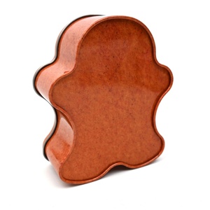 Factory Custom Gingerbread Man Shaped <b>Metal</b> Tin <b>Box</b> for Biscuit Candy Gift and Christmas Party Favor - Product Image 6